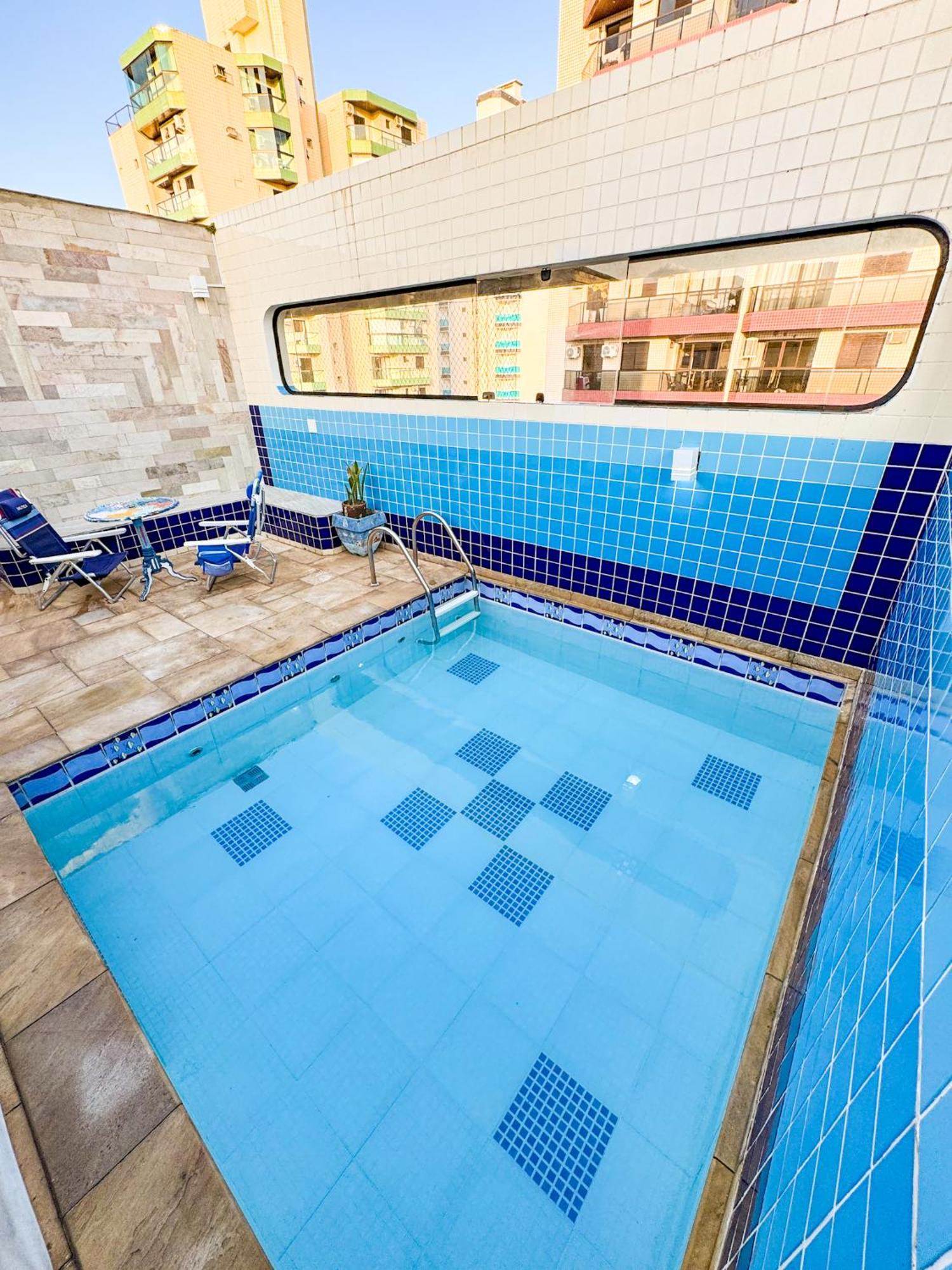 Cobertura 51 De 3 Quartos Com Piscina E Churrasqueira Privativa Guarujá Exterior foto